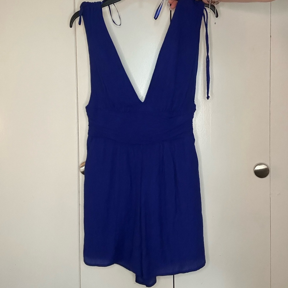 One Clothing Royal Blue Romper